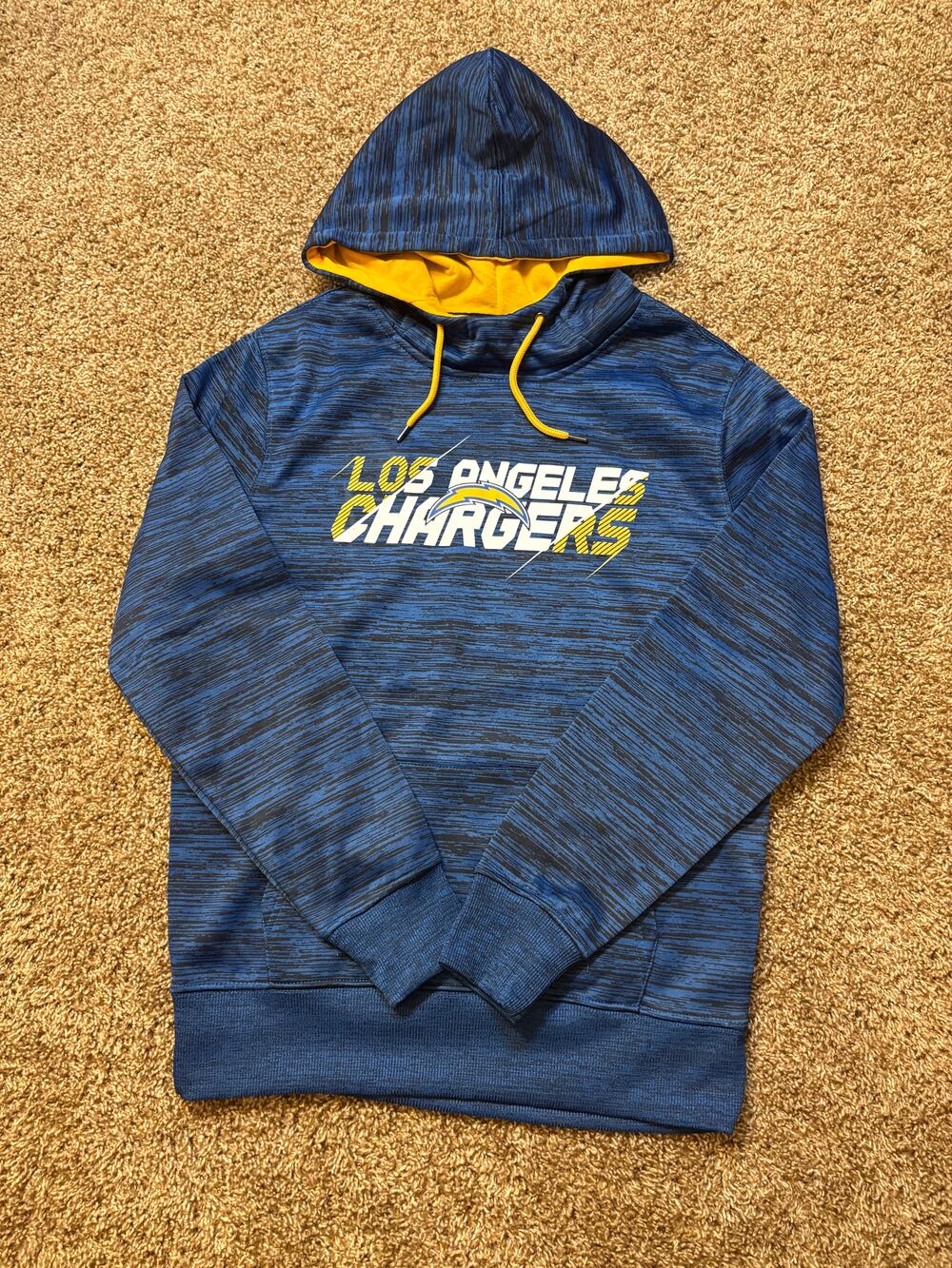NWT NFL Team Apparel Los Angeles Chargers Performance Hoodie Size Small MSRP $85